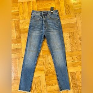 Abercrombie ultra high rise super skinny jeans